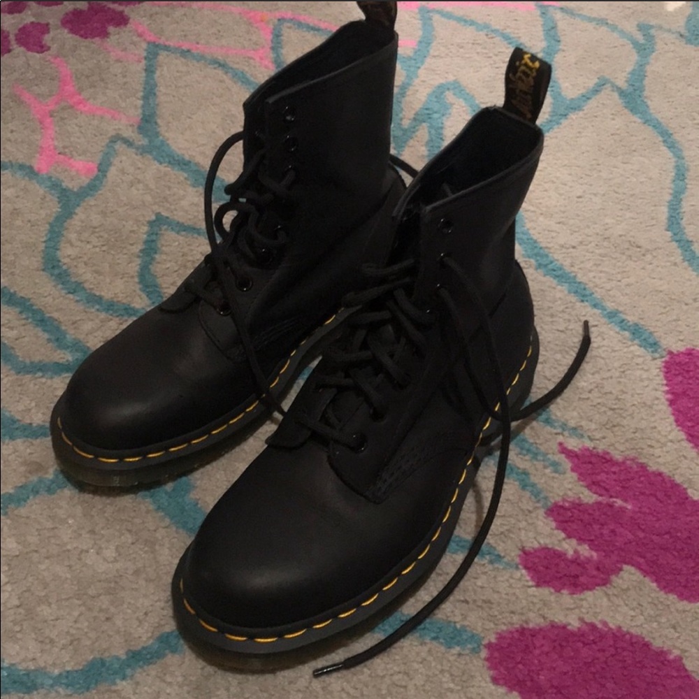 Dr. Marten black boots